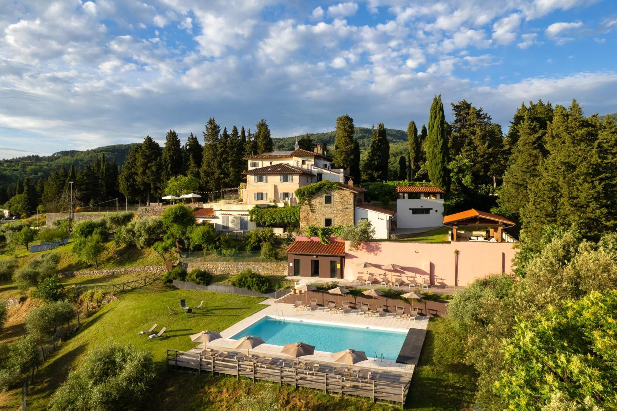 Villa Podere Castellare Pelago Exterior foto