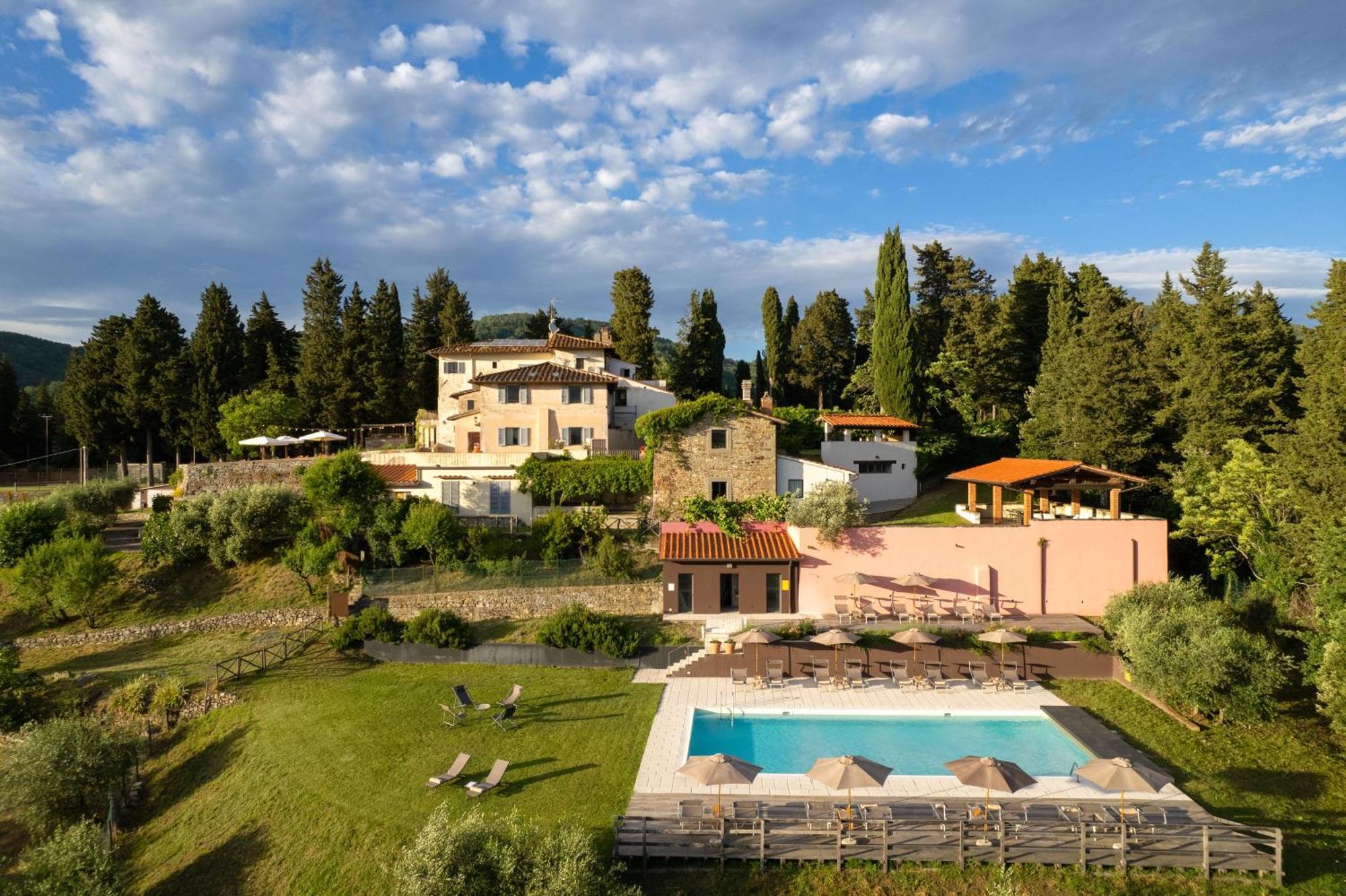 Villa Podere Castellare Pelago Exterior foto