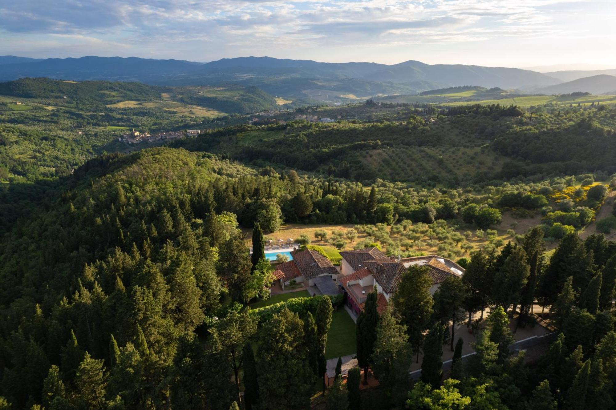 Villa Podere Castellare Pelago Exterior foto