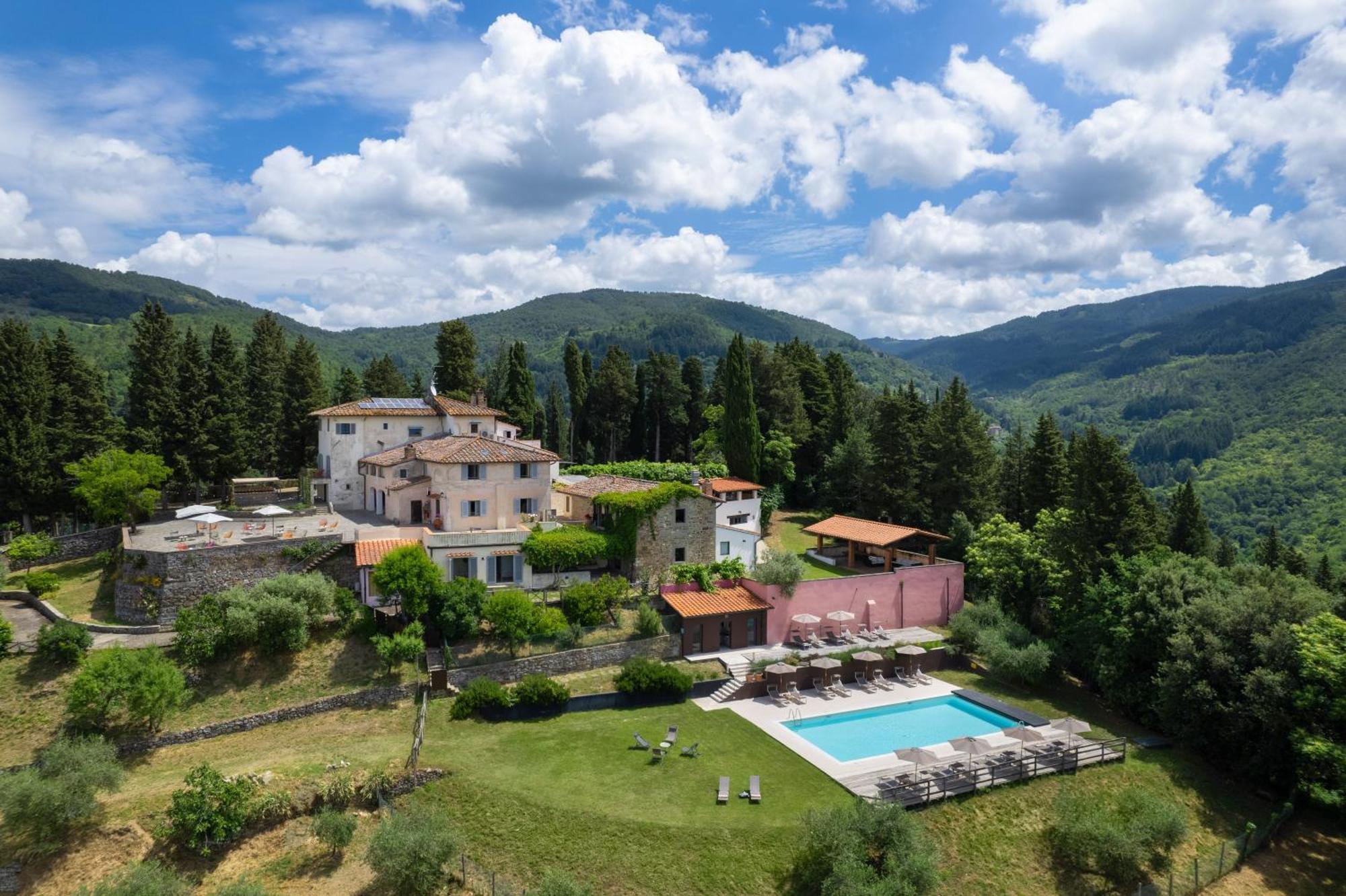 Villa Podere Castellare Pelago Exterior foto